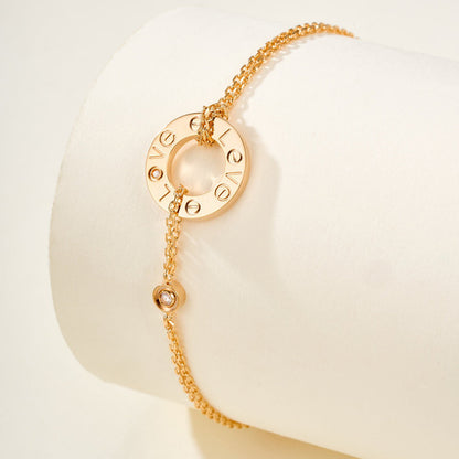 [Amore Jewelry]LOVE BRACELET 2 DIAMOND