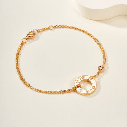 [Amore Jewelry]LOVE BRACELET 2 DIAMOND