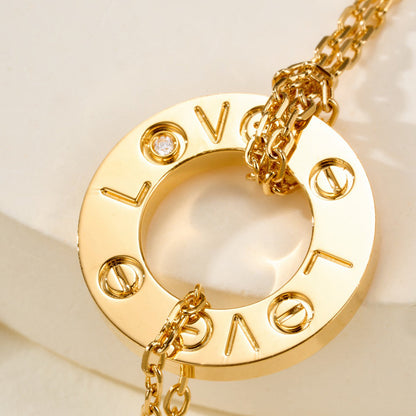 [Amore Jewelry]LOVE BRACELET 2 DIAMOND
