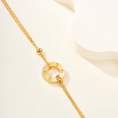[Amore Jewelry]LOVE BRACELET 2 DIAMOND