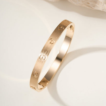 [Amore Jewelry]LOVE BRACELET 6.1MM BRUSHED