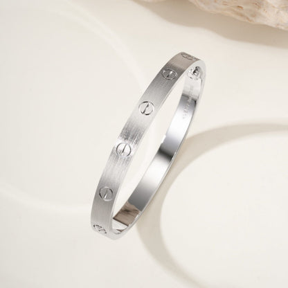 [Amore Jewelry]LOVE BRACELET 6.1MM BRUSHED