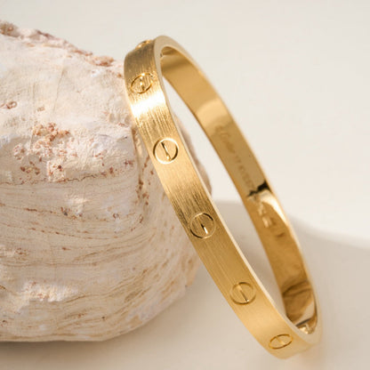 [Amore Jewelry]LOVE BRACELET 6.1MM BRUSHED