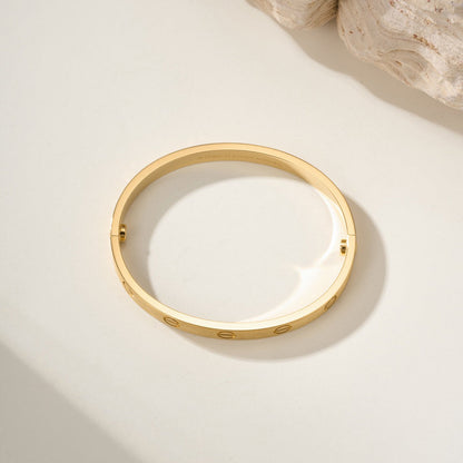 [Amore Jewelry]LOVE BRACELET 6.1MM BRUSHED