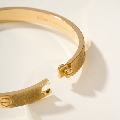[Amore Jewelry]LOVE BRACELET 6.1MM BRUSHED