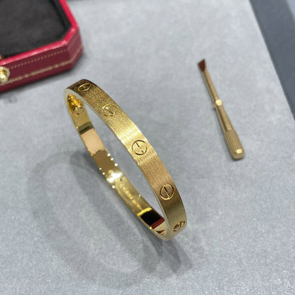 [Amore Jewelry]LOVE BRACELET 6.1MM BRUSHED