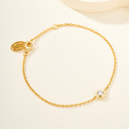 [Amore Jewelry]DAMOUR BRACELET 1 DIAMOND