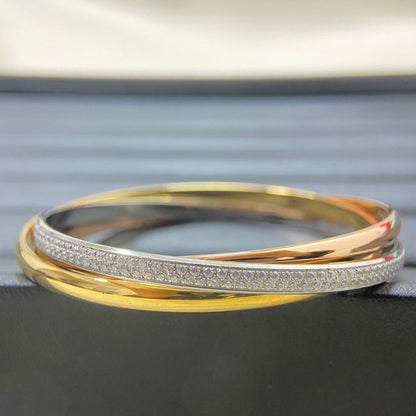 [Amore Jewelry]TRINITY 2.8MM SMALL BRACELET