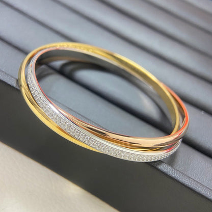 [Amore Jewelry]TRINITY 2.8MM SMALL BRACELET