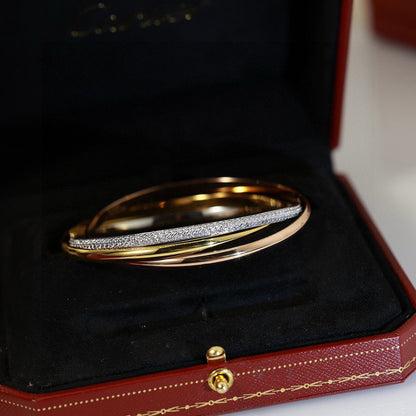 [Amore Jewelry]TRINITY 2.8MM SMALL BRACELET