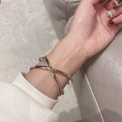 [Amore Jewelry]TRINITY 2.8MM SMALL BRACELET