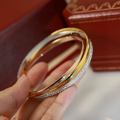 [Amore Jewelry]TRINITY 2.8MM SMALL BRACELET