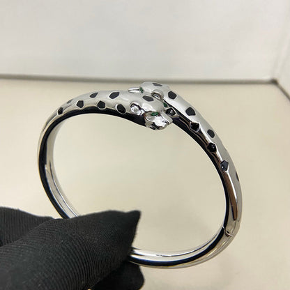 [Amore Jewelry]PANTHERE DOUBLE HEADED OPEN BRACELET