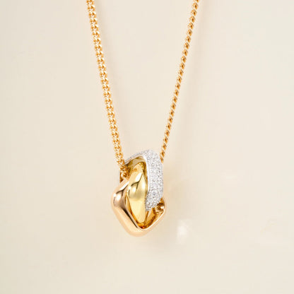 [Amore Jewelry]TRINITY CUSHION NECKLACE COLLECTION