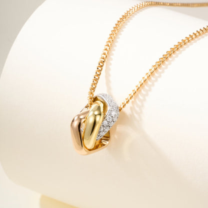 [Amore Jewelry]TRINITY CUSHION NECKLACE COLLECTION
