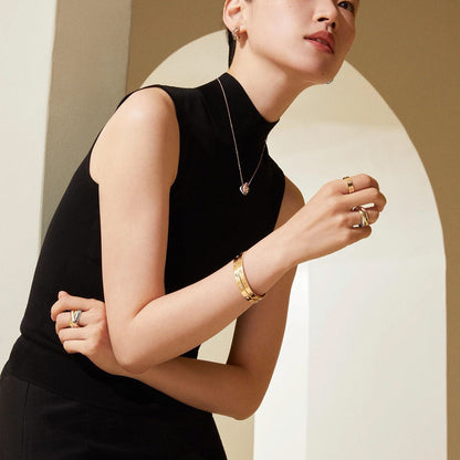 [Amore Jewelry]TRINITY CUSHION NECKLACE COLLECTION