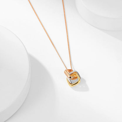 [Amore Jewelry]TRINITY CUSHION NECKLACE COLLECTION