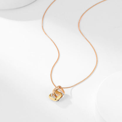 [Amore Jewelry]TRINITY CUSHION NECKLACE COLLECTION