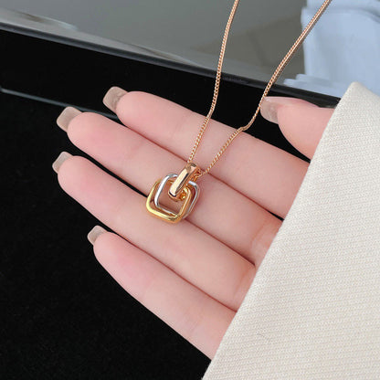[Amore Jewelry]TRINITY CUSHION NECKLACE COLLECTION
