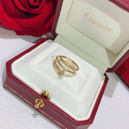 [Amore Jewelry]JUSTE RING 4.8MM FULL DIAMOND