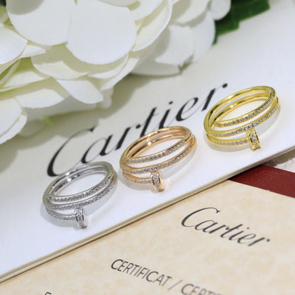 [Amore Jewelry]JUSTE RING 4.8MM FULL DIAMOND