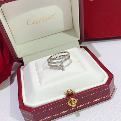 [Amore Jewelry]JUSTE RING 4.8MM FULL DIAMOND