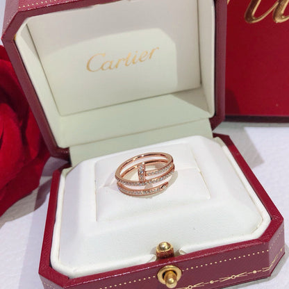[Amore Jewelry]JUSTE RING 4.8MM FULL DIAMOND