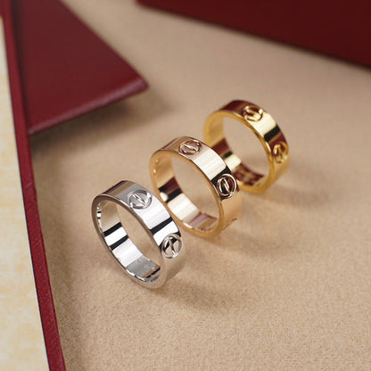 [Amore Jewelry]LOVE RING 5.5MM NO DIAMOND