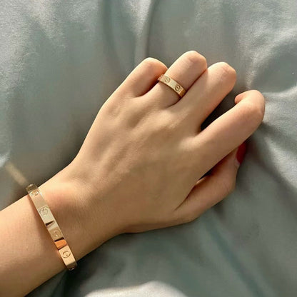 [Amore Jewelry]LOVE RING 3.6 MM NO DIAMOND