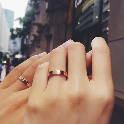 [Amore Jewelry]LOVE RING 3.6 MM NO DIAMOND