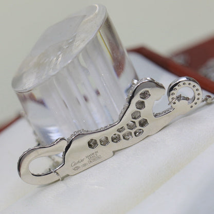 [Amore Jewelry]PANTHERE PAVED DIAMOND NECKLACE