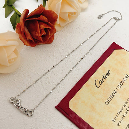 [Amore Jewelry]PANTHERE FULL DIAMOND NECKLACE