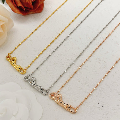 [Amore Jewelry]PANTHERE FULL DIAMOND NECKLACE