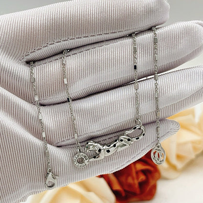 [Amore Jewelry]PANTHERE FULL DIAMOND NECKLACE