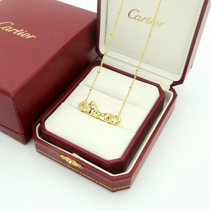 [Amore Jewelry]PANTHERE FULL DIAMOND NECKLACE