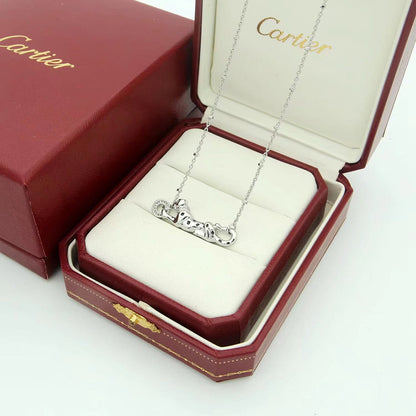 [Amore Jewelry]PANTHERE FULL DIAMOND NECKLACE