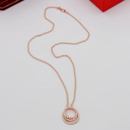 [Amore Jewelry]ETINCELLE  FULL DIAMOND NECKLACE