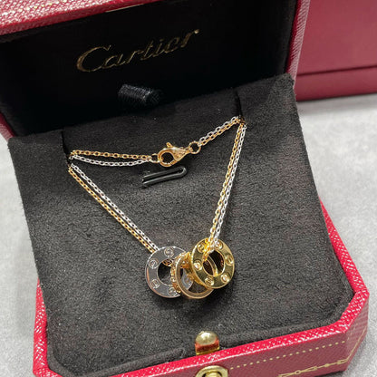 [Amore Jewelry]LOVE 6 DIAMOND PENDANT NECKLACE