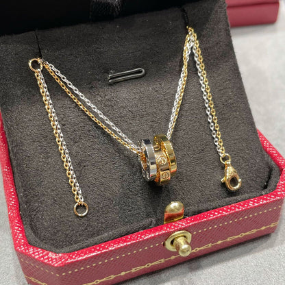 [Amore Jewelry]LOVE 6 DIAMOND PENDANT NECKLACE