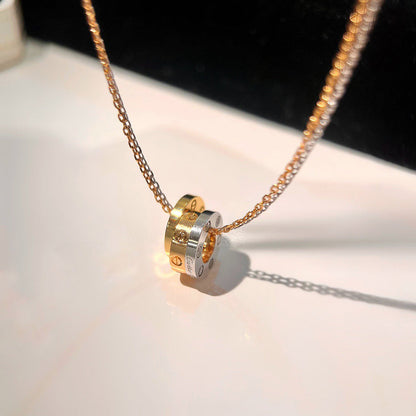 [Amore Jewelry]LOVE 6 DIAMOND PENDANT NECKLACE