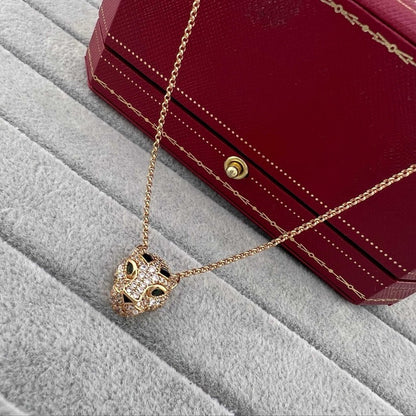 [Amore Jewelry]PANTHERE FULL DIAMOND NECKLACE