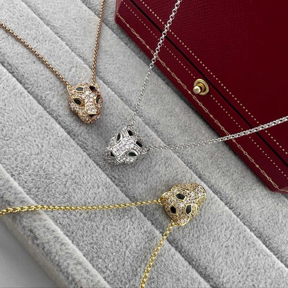 [Amore Jewelry]PANTHERE FULL DIAMOND NECKLACE