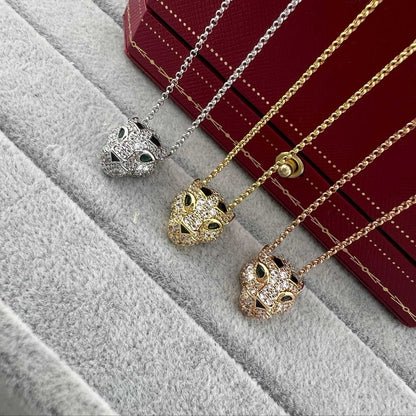[Amore Jewelry]PANTHERE FULL DIAMOND NECKLACE