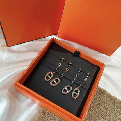 [Amore Jewelry]CHAINE TASSEL EARRINGS