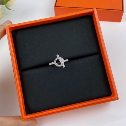 [Amore Jewelry]ECHAPPEE RING SILVER DIAMOND