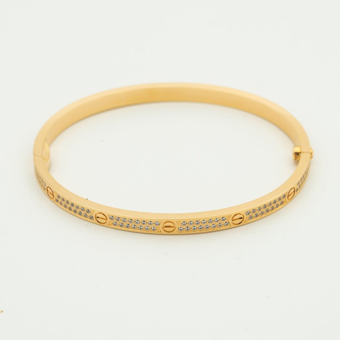 [Amore Jewelry]LOVE BRACELET 3.65MM DIAMOND-PAVED