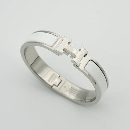 [Amore Jewelry]H WHITE BRACELET