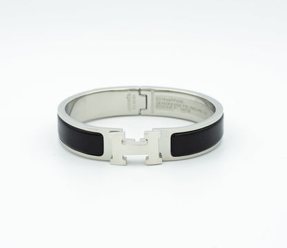[Amore Jewelry]H BLACK BRACELET