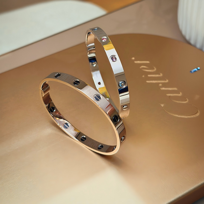 [Amore Jewelry]2026 RAINBOW LOVE BRACELET 6.1MM  10 DIAMONDS