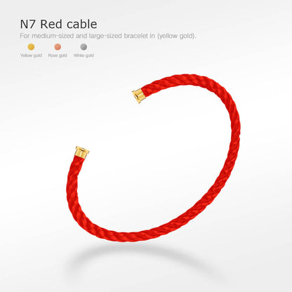 [Amore Jewelry]FORCE SERIES BRACELET CABLES 50 CHOICES (DIY SELECTION)